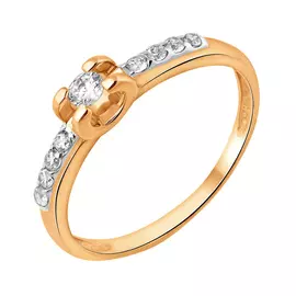 Кольцо Фианит