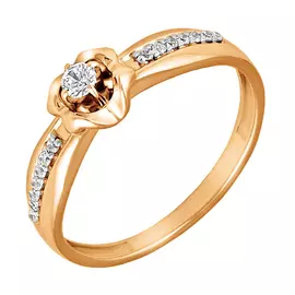 Кольцо Фианит