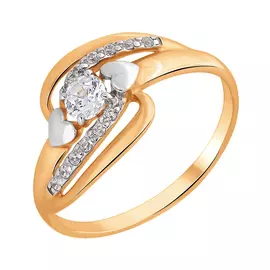 Кольцо Фианит