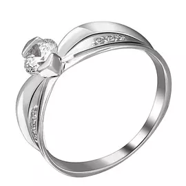 Кольцо Фианит