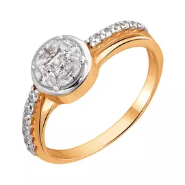 Кольцо Фианит