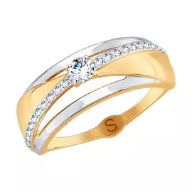 Кольцо Фианит