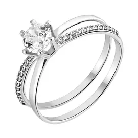 Кольцо Фианит