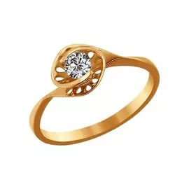 Кольцо Фианит