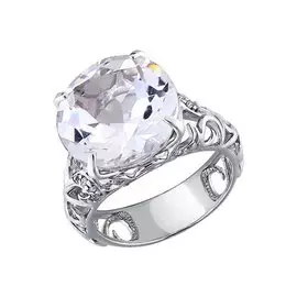 Кольцо Гор. хрусталь