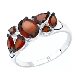 Кольцо Гранат