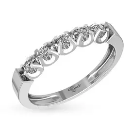 Кольцо из белого золота 5101572