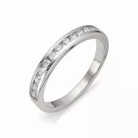 Кольцо из белого золота с бриллиантами 11252-200