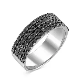 Кольцо из белого золота с бриллиантами 1-107-529-48