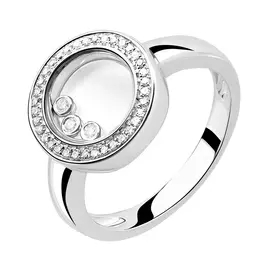 Кольцо из белого золота с бриллиантами 29-12-1012670-AB