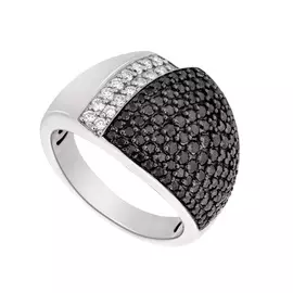 Кольцо из белого золота с бриллиантами 29-15-3000-07217