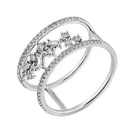 Кольцо из белого золота с бриллиантами DRH6338R01MH14W