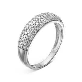 Кольцо из белого золота с бриллиантом 1067-251-01-00