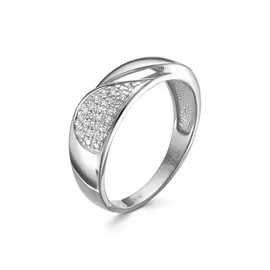 Кольцо из белого золота с бриллиантом 11017-251-01-00