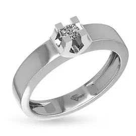 Кольцо из белого золота 5101253