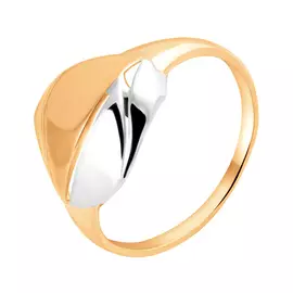 Кольцо из красного и белого золота 10-1564-10-00