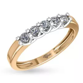 Кольцо из красного золота 0101571