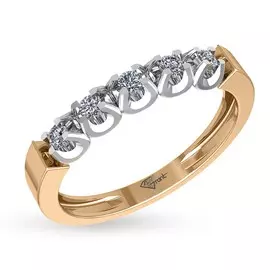 Кольцо из красного золота 0101572