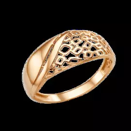 Кольцо из красного золота 014711-1000