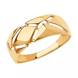 Кольцо из красного золота 018686