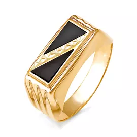 Кольцо из красного золота 040140