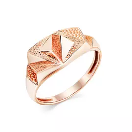 Кольцо из красного золота 1000093