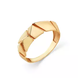 Кольцо из красного золота 1000227