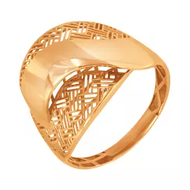 Кольцо из красного золота 121-2149