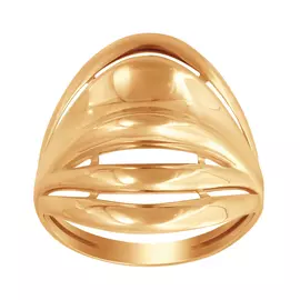 Кольцо из красного золота 121-2150