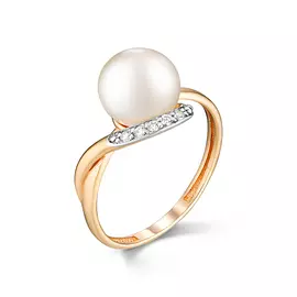 Кольцо из красного золота 21124A1