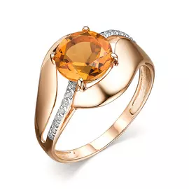 Кольцо из красного золота к4020V61