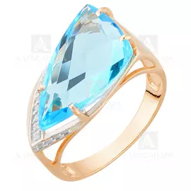 Кольцо из красного золота кл3188-34