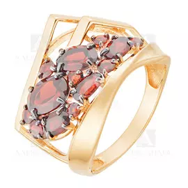 Кольцо из красного золота кл3283-48