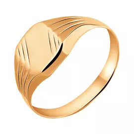 Кольцо из красного золота ТКМ-2-0