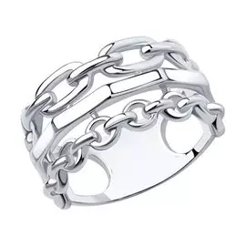 Кольцо из серебра 94013249