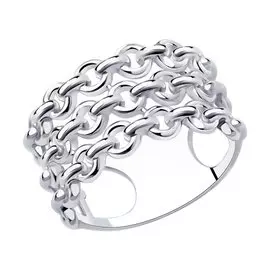 Кольцо из серебра 94013291