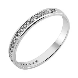 Кольцо из серебра куб. цирконий 35-111632