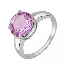Кольцо из серебра с аметистом 11-0093-23-07
