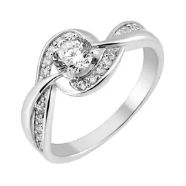 Кольцо из серебра с фианитами 11-0752-23-01