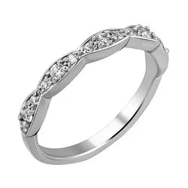 Кольцо из серебра с фианитами 11-0904-23-01