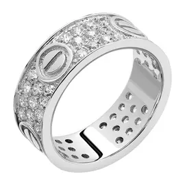 Кольцо из серебра с фианитами И1-1422-23-01