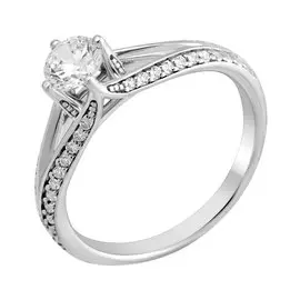 Кольцо из серебра с фианитами 11-0632-23-01