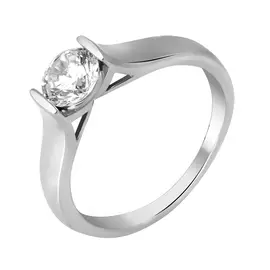 Кольцо из серебра с фианитом 11-0656-23-01