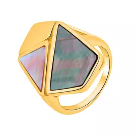 Кольцо из серебра с перламутрами И1-1159-27-61