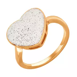 Кольцо из серебра с позолотой и родированием 1101758-0006010001