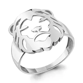 Кольцо из серебра с родированием 54791