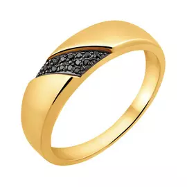 Кольцо из желтого золота с бриллиантами 11-9425-13-61