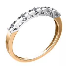 Кольцо из золота 0101558