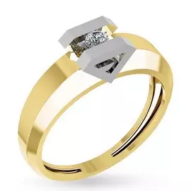 Кольцо из золота 9101260