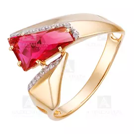 Кольцо из золота кл3662-63